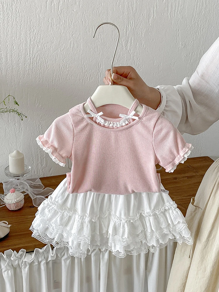 130センチの女の子に合う服は？夏用の蝶結びトップスと花柄スカートセットがベストな理由