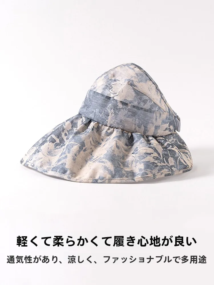 桑蚕絲製空頂帽子：通気性とUVカット機能で快適な日常使いを実現