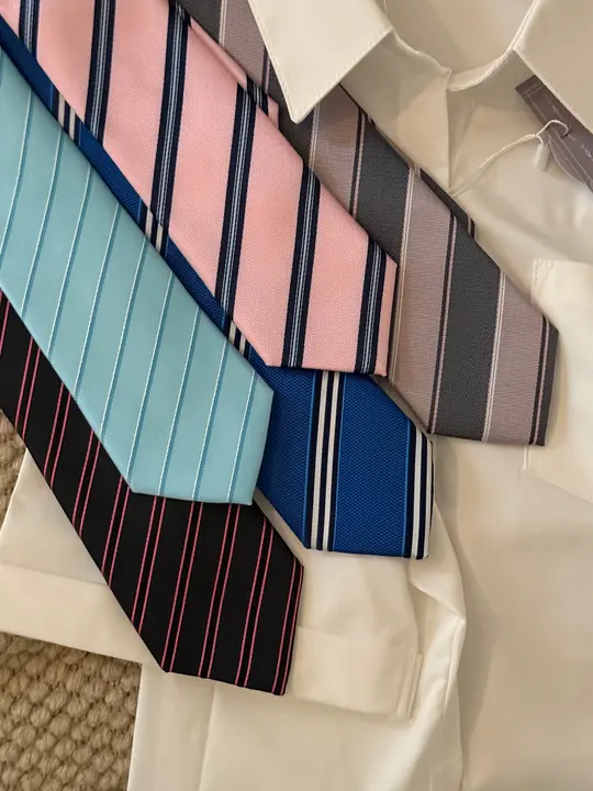 学校制服風ネクタイ【手作り・コーディネートしやすい】