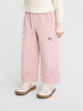 子供用デニムストレートパンツ【春用・女の子・直立デザイン・極上の柔らかさ】（セットアップ対応）