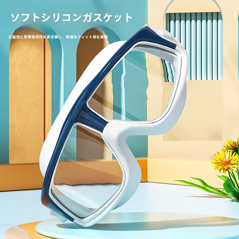 近視対応の大フレーム女性用スイミングゴーグル：防曇・防水・視力補正を統合した選択肢