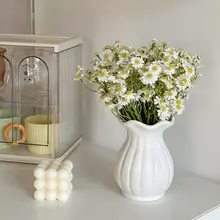 洋甘菊と小雛菊の造花【インテリア用・リビングスタイル・花束・撮影小道具】