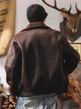 リバーシブルデザインの羊毛混コットンジャケット【冬用・防寒・バイカースタイル】