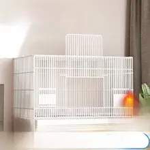 大型室内ウサギケージ【自動清掃機能付き・ペット用・モルモットやオランダ猪にも対応】