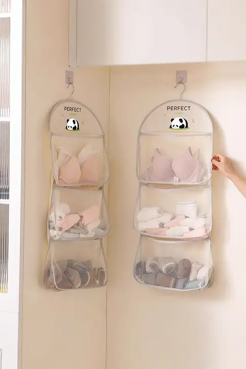 ぬいぐるみ収納バッグ【壁掛け・ドア裏・毛布・デモンストレーション用】