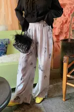 新中式国風パンツ【春秋用・ゆったりワイドレッグ・スタイル】