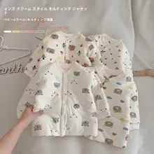 男の子用 厚手コットンジャケット【保温・秋冬用・アウター】