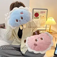 可愛い餃子型充電式毛皮暖手ポーチ【安心設計・防爆・女性用・温熱治療】