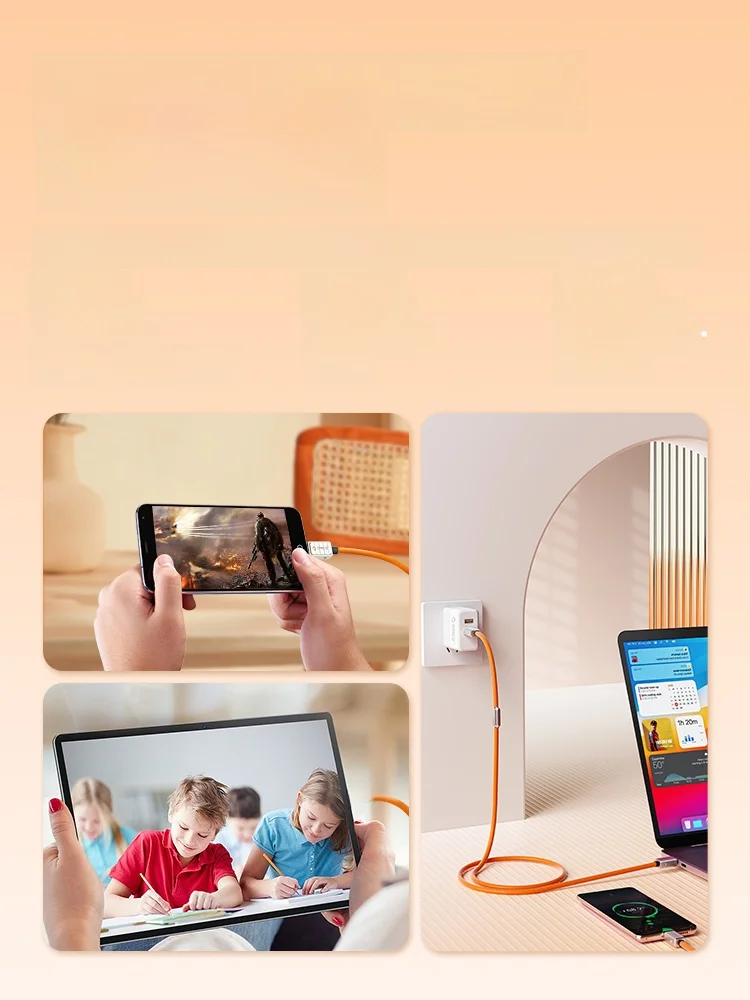 ORICO USB-C to USB-C ケーブル：40Gbpsデータ転送 と240W急速充電を実現