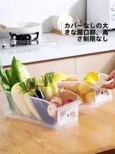 冷凍庫用 引き出し式収納ボックス【野菜・果物用・食品保存】