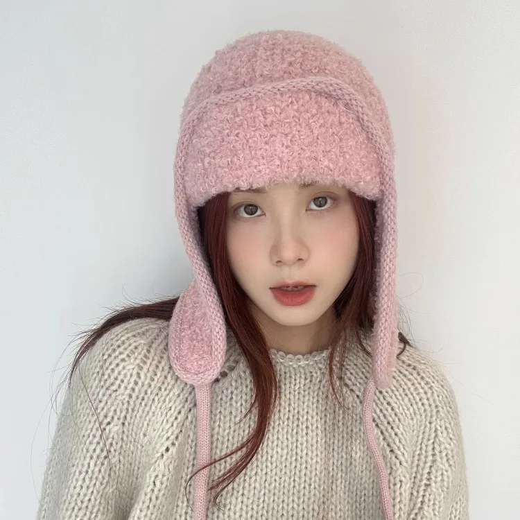 冬の帽子 耳あて付き おすすめモデル：防寒仕様の耳あて付きニット帽【秋冬用・厚手・バラクラバスタイル】