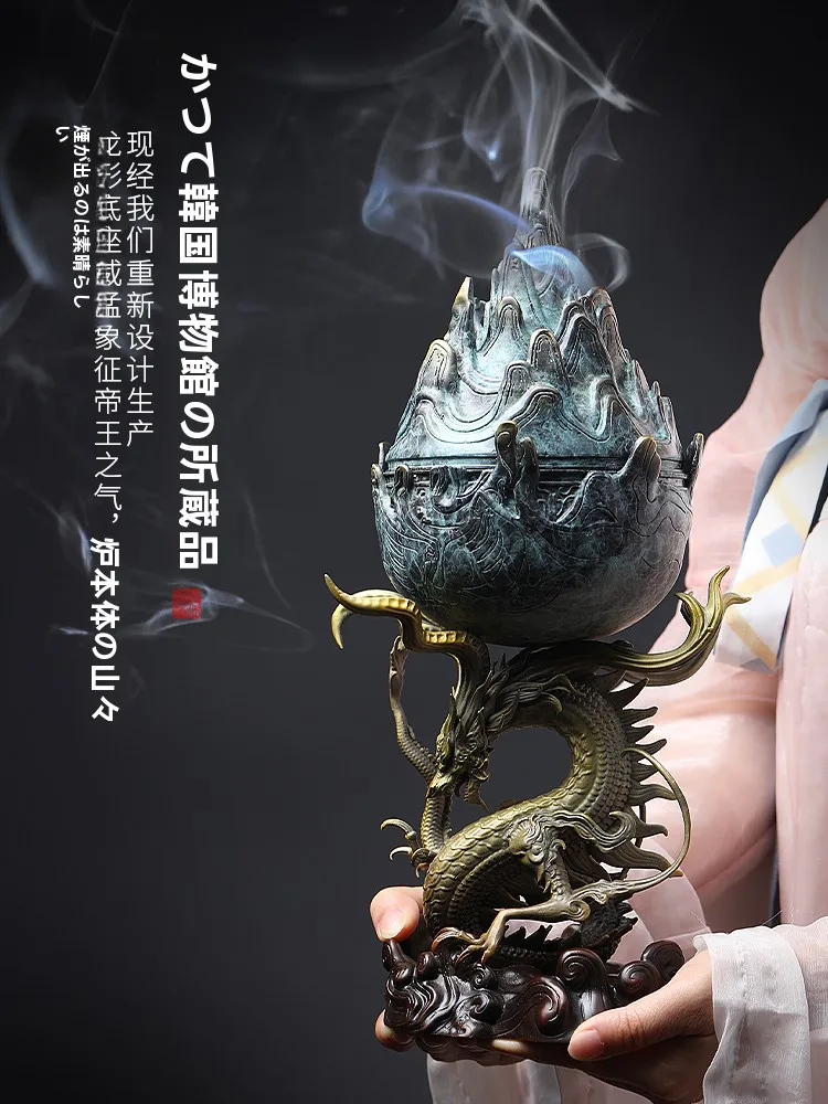 純銅製香薰炉【本格中式茶道用・大サイズ・デコレーション】：お香手作りとインセンスホルダーの違いを解説