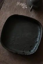 木製大漆茶盤【マット仕上げ・茶道用・ハンドメイド】