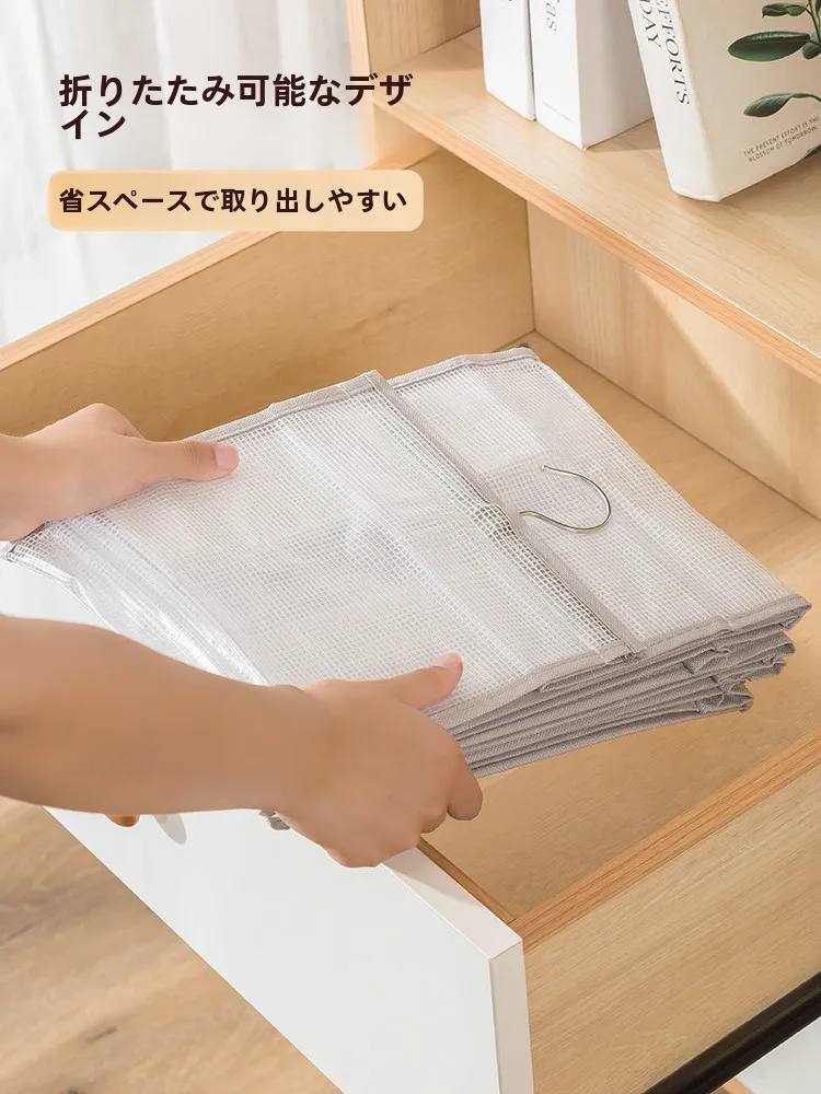 衣類収納ハンギングバッグ：大量の服収納に最適な立体式収納システム