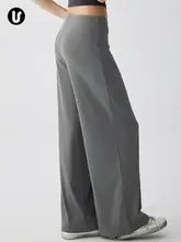 セットアップ レディース ヨガウェア 速乾 ストレート ワイド ゆったり ロングパンツ ランニング ピラティス トレーニング フィットネス ジム スポーツ