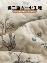 全棉二重ガーゼベビー防水おむつ替えマット【通気性・洗える・お昼寝用】（セットアップ対応）
