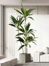 フェイクプランツ リビング 装飾 グリーンプランツ ベルベット 高級感