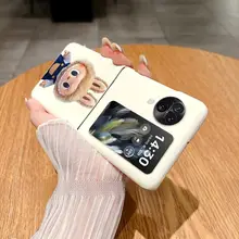 OPPO Find N3 Flip用スマホケース【クリア・男女兼用・折りたたみ式】