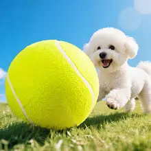hipidog 大型犬用ラバーテニスボール【犬のおもちゃ・耐久性・遊び心を刺激】