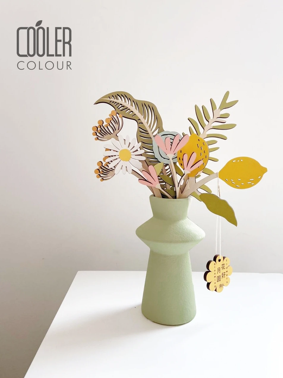 CoolerColour 木製フラワーアロマディフューザー：森系デザインで空間をリフレッシュするアロマアイテム