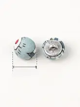 リバティプリント布製ボタン【DIY用・飾りボタン・ハンドメイド・スカートにも最適】