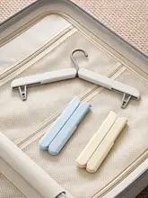 折りたたみハンガー 伸縮式 携帯用 コンパクト 多機能 物干し 旅行 出張 ホテル 外出 キッズ 男の子 女の子
