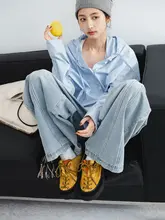 爽やかな海塩風フード付きUVカットシャツ【夏用・フィット・青いチェック柄・薄手長袖】