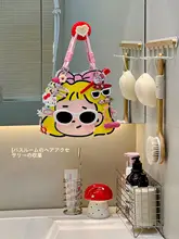 可愛い多機能ヘアゴムクリップ収納ロープ【壁掛け式・メガネスタンド・カートゥーンデザイン】