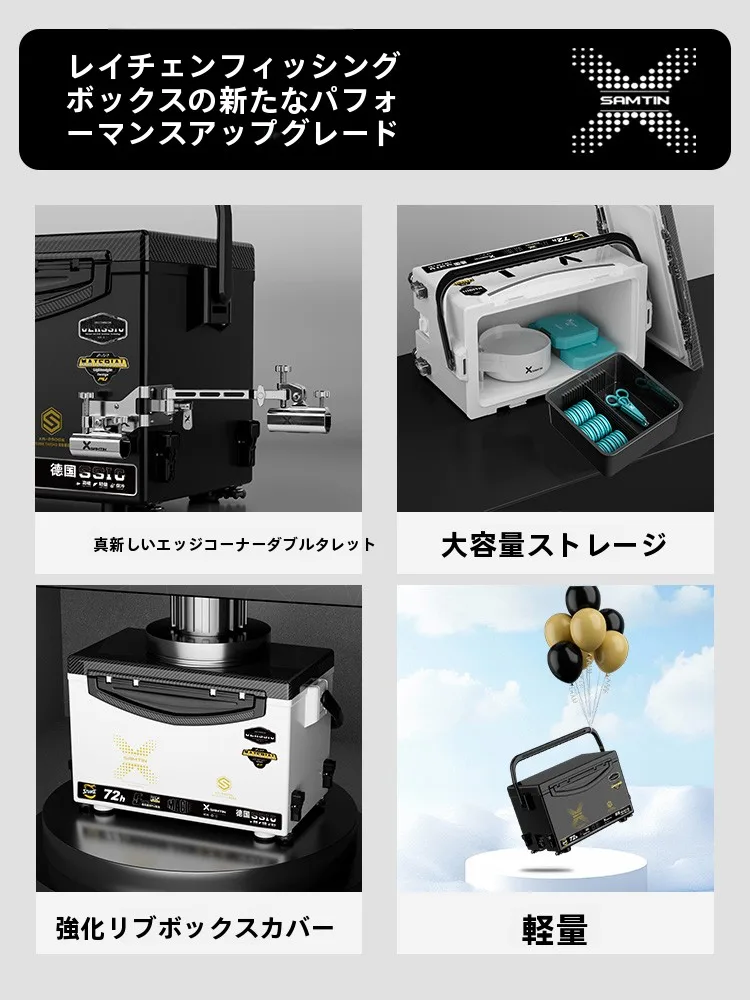 超軽量フィッシングボックスの多機能設計：耐久性と収納力が評価される実際の使い方