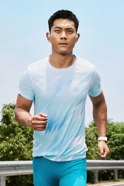 Peak 男士ランニングTシャツ【速乾・軽量・通気性・マラソン用】