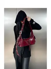 レトロデザインの牛革製ワンショルダーバッグ【大容量・横型・肩掛け可】