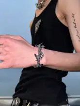 ILLuSoRy 空間トンネルのオリジナルデザイン 手作りハードテクノロジー感のイヤリング