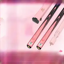 分体式 ブラックエイトビリヤードキュー【紫霞粉色・男女兼用・小頭】