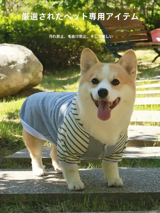 ペット用フード付きパーカー【秋冬用・フリース・小型犬向け・暖かい短袖】