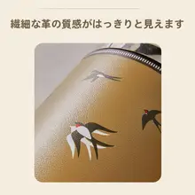 レザー製 ゴミ箱【アンティーク風・高級感あるデザイン・防臭機能】