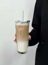 ガスタンブラー 大容量 蓋付き ストロー付き おしゃれ 家庭用 オフィス ドリンク用 コーヒー アイスコーヒー カフェラテ