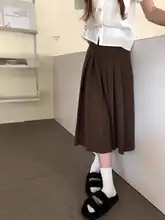 秋冬用の厚手毛織りのイレギュラーヘム百褶スカート【ウエストゴム・Aライン】（セットアップ対応）
