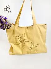 オリジナルのラインストーンデザインキャンバストートバッグ【大容量・通勤用・実用的】