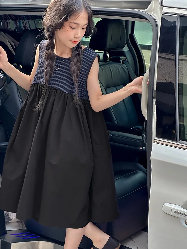 13歳の女の子にぴったりな夏の連衣裙：Aiza basicのフレンチカットAラインセットアップ対応ドレス