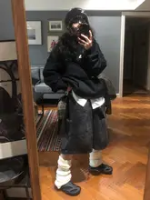 デニムパンツ レディース アメリカン風 クロップド ハーフパンツ ハイウエスト ワイド ストレート ウォッシュド ブラック サマー