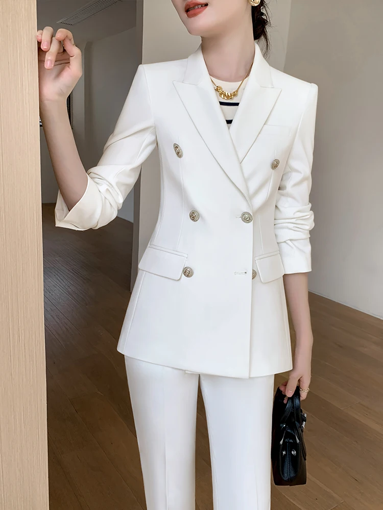 骨格ストレート クラシック 服：通勤風の修身型スーツで実用性とスタイルを両立
