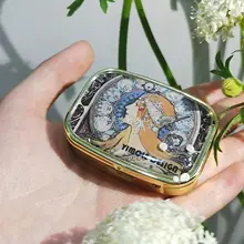高級感溢れる水彩分装鉄盒ミニ携帯絵具パレット【24色・手帳用】