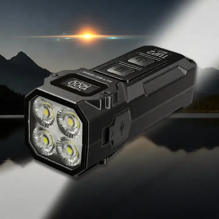 NITECORE ミニ LED キーチェーンライト【充電式・明るさ調整可能・コンパクトデザイン】