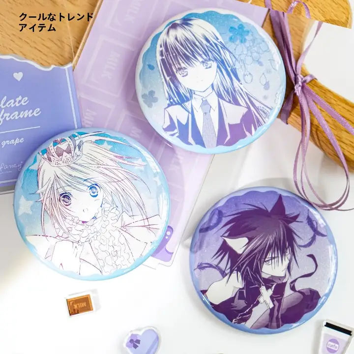エモーショナルデザインの楕円形バッジ【オフィシャル商品】