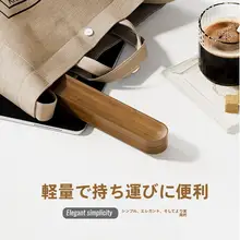 白鹅绒製 アップルペンシル用収納ボックス【ウォールナット無垢材・持ち運び便利】
