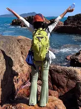 アウトドア防水リュックサック【軽量・登山・旅行用・女性向け】