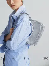 魅力的なチェーンバッグ【斜め掛け・腋下用・軽やかなデザイン】