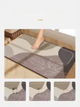 吸水マット【滑り止め・ソフトタイプ・速乾・バスルーム・洗面所用】