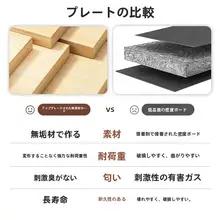 実木製の自由に組み合わせ可能な格子棚【置き型・書棚・デスク収納】