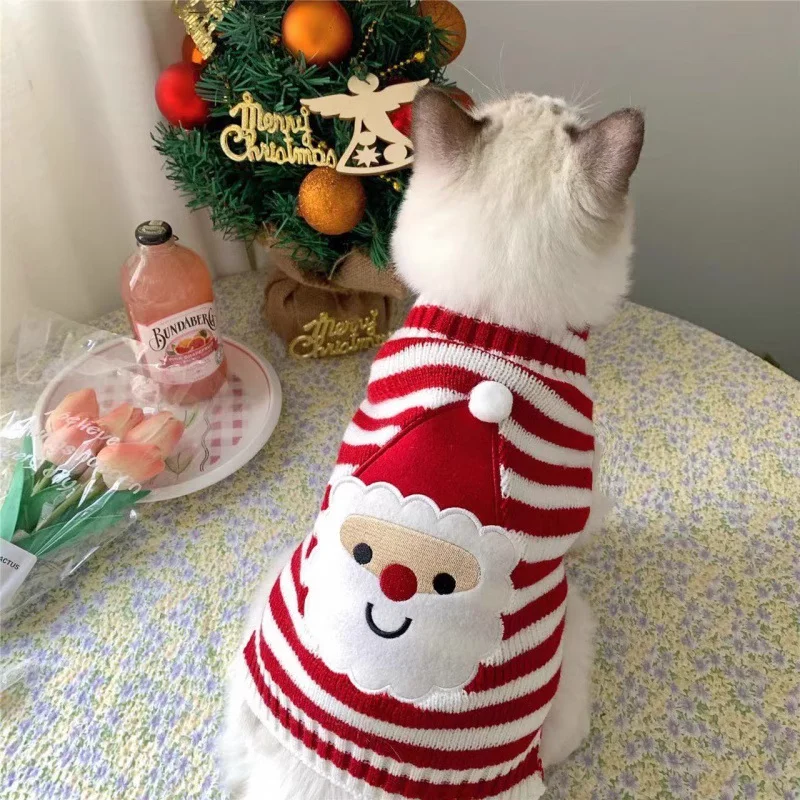 猫飼いが買ってよかったもの・悪かったもの正直に言う | 冬用クリスマスニット猫服の実測データ